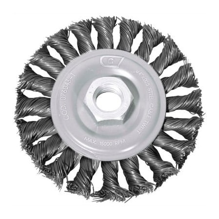 Century Drill & Tool Century Drill 76048 Angle Grinder Wire Wheel 4" Dia. Steel Knot 76048